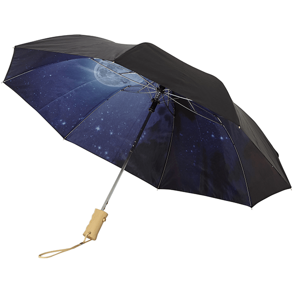 21'' Clear-Night Automatische Opvouwbare Paraplu